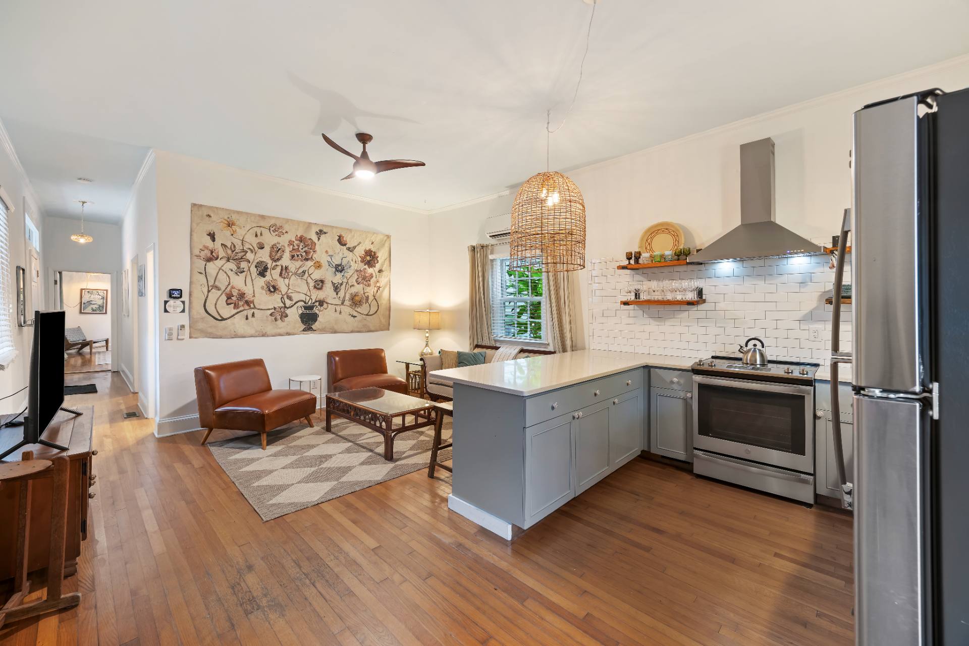 Suite A kitchen island
